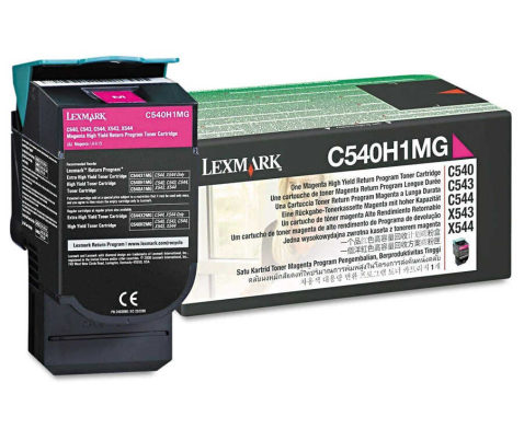 Lexmark C540H1MG - Yüksek Kapasiteli Kırmızı Toner